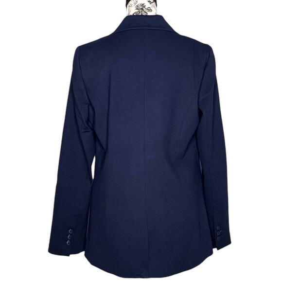 41Hawthorn SMALL Lisa Long Line Ponte Blazer - Stitch Fix One Button Closure - Picture 5 of 14